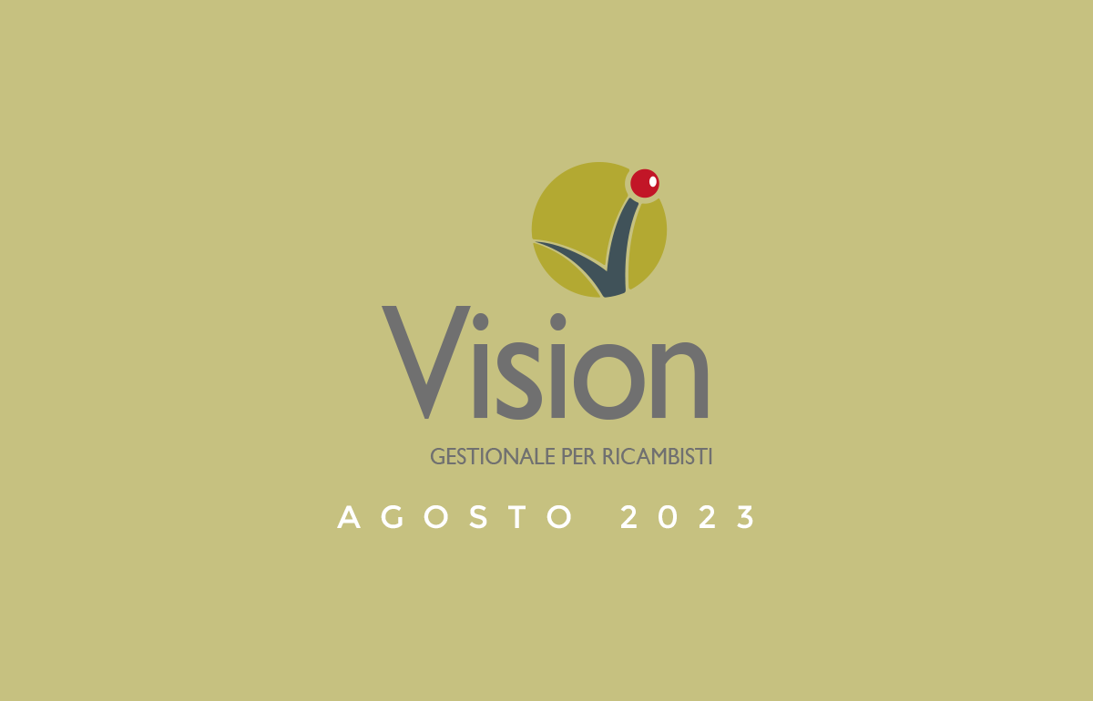 aggiornamenti software Vision agosto 2023